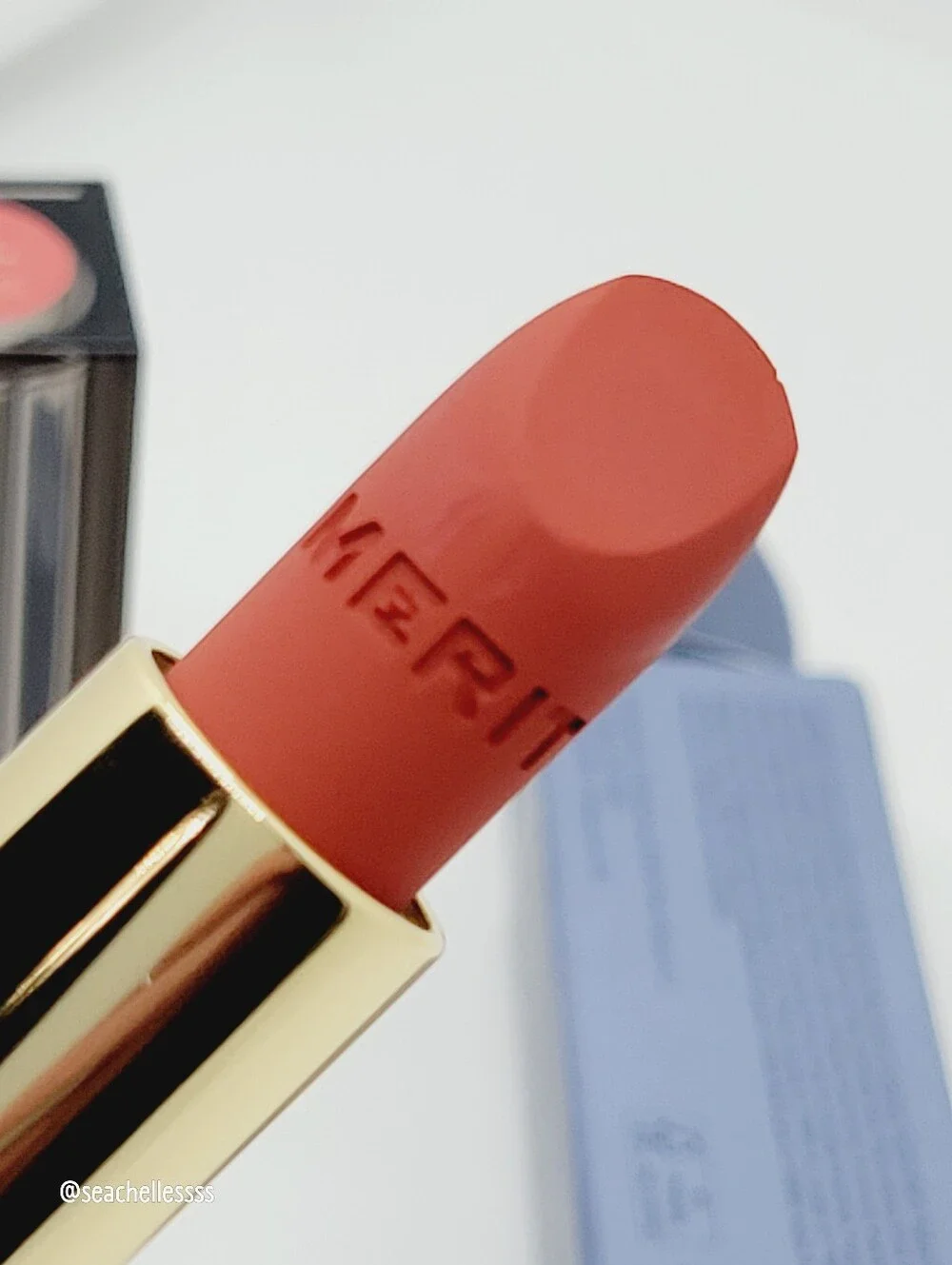 Court Merit Signature Lightweight Lipstick Matte Warm Brick Brand New In Box